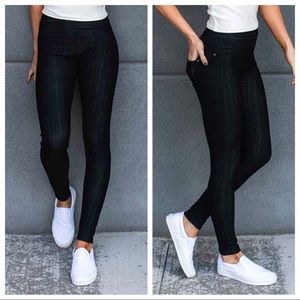 Skinny Jeggings Jeans High Waisted One Size(0-10)